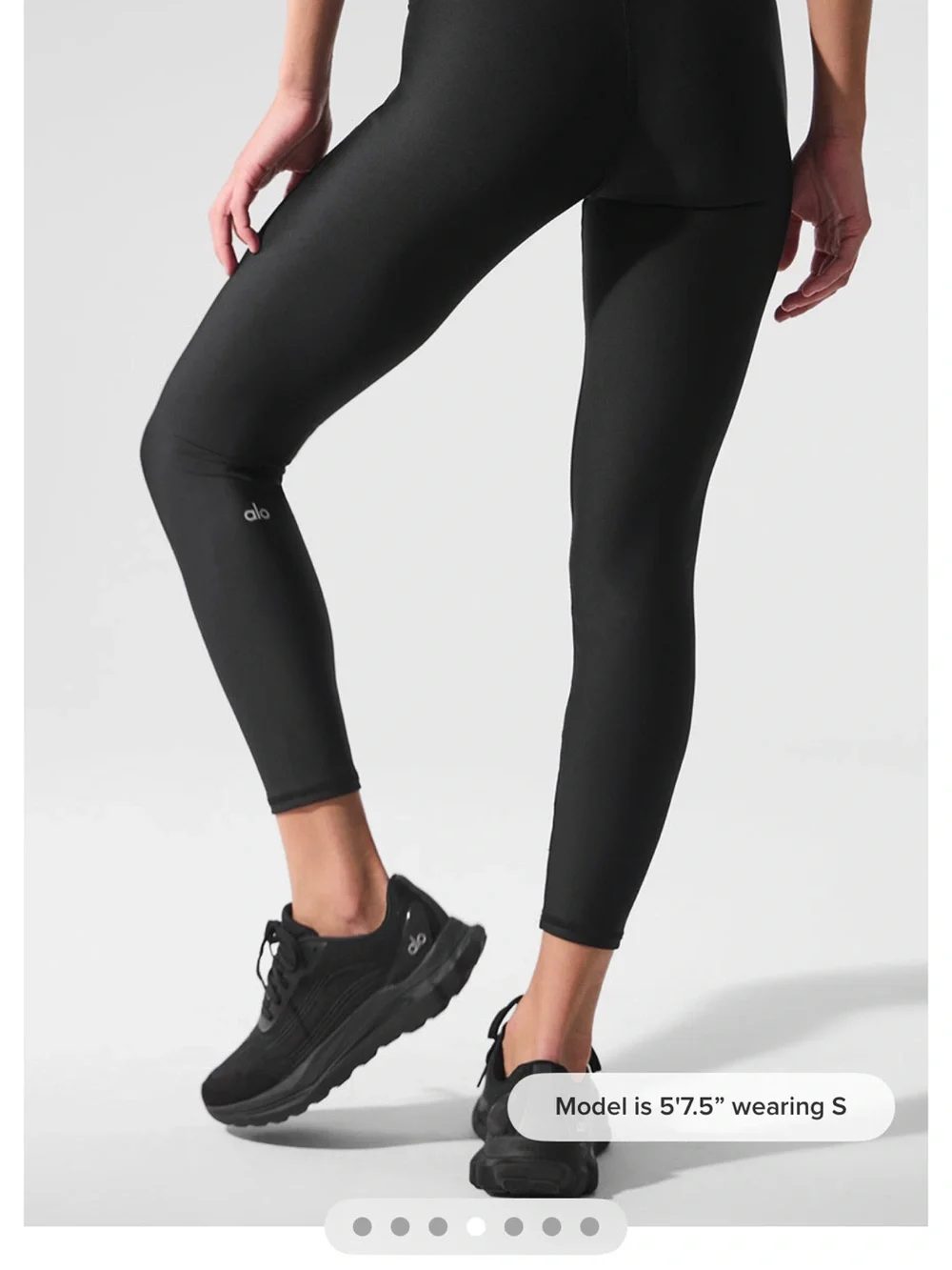 ALO Yoga Black High-Rise Performance Leggings